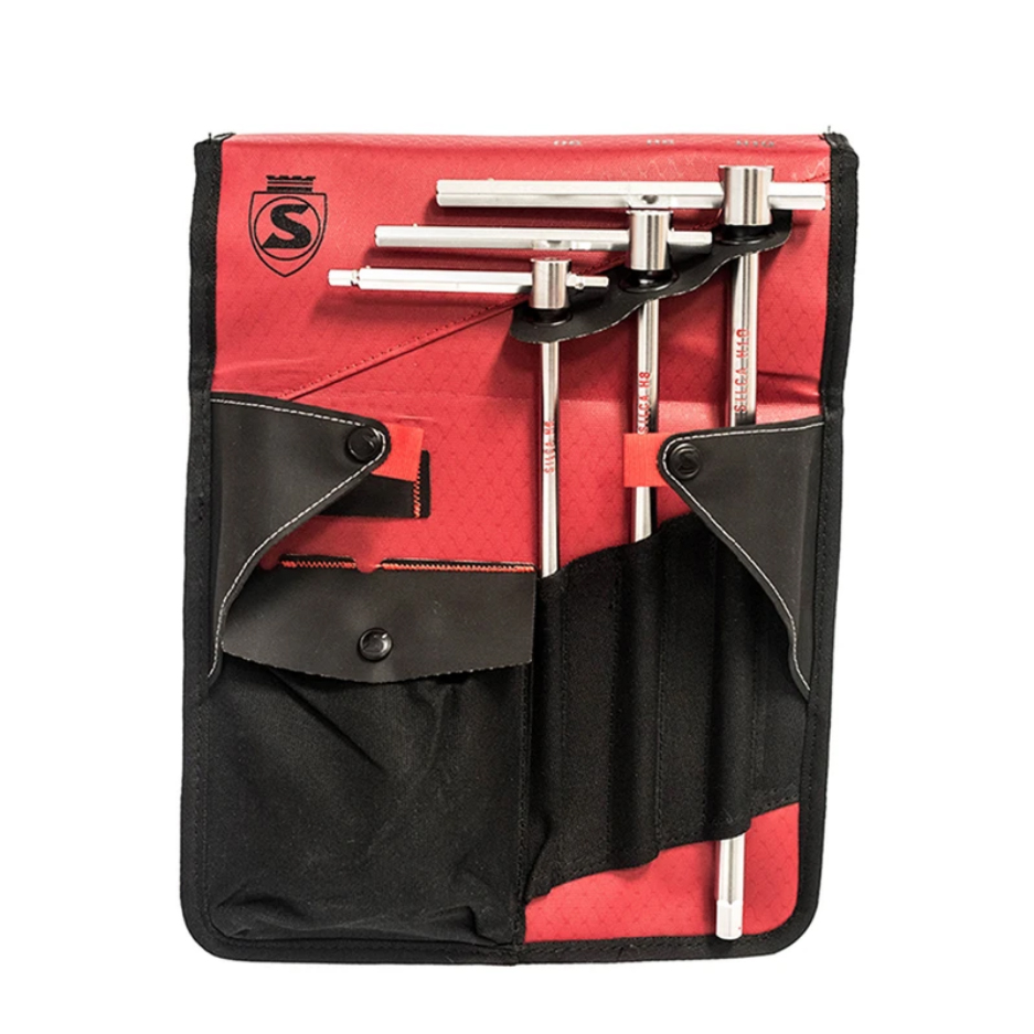 Набор инструмента (Torx+ шестигранники) SILCA T-Handle Folio, 10 элементов фото 
