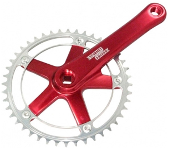 Шатун Sturmey Archer FCT68 48T, для фікс. під квадрат, 170mm, 1/2" * 1/8" черв. фото 