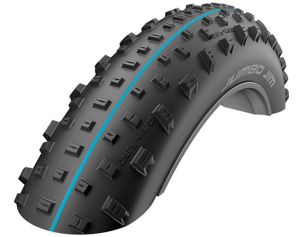 Покришка 26x4.80 (120-559) Schwalbe JUMBO JIM Evolution, Super Ground, TLE B/B-SK HS466 Addix SpeedGrip 127EPI фото 