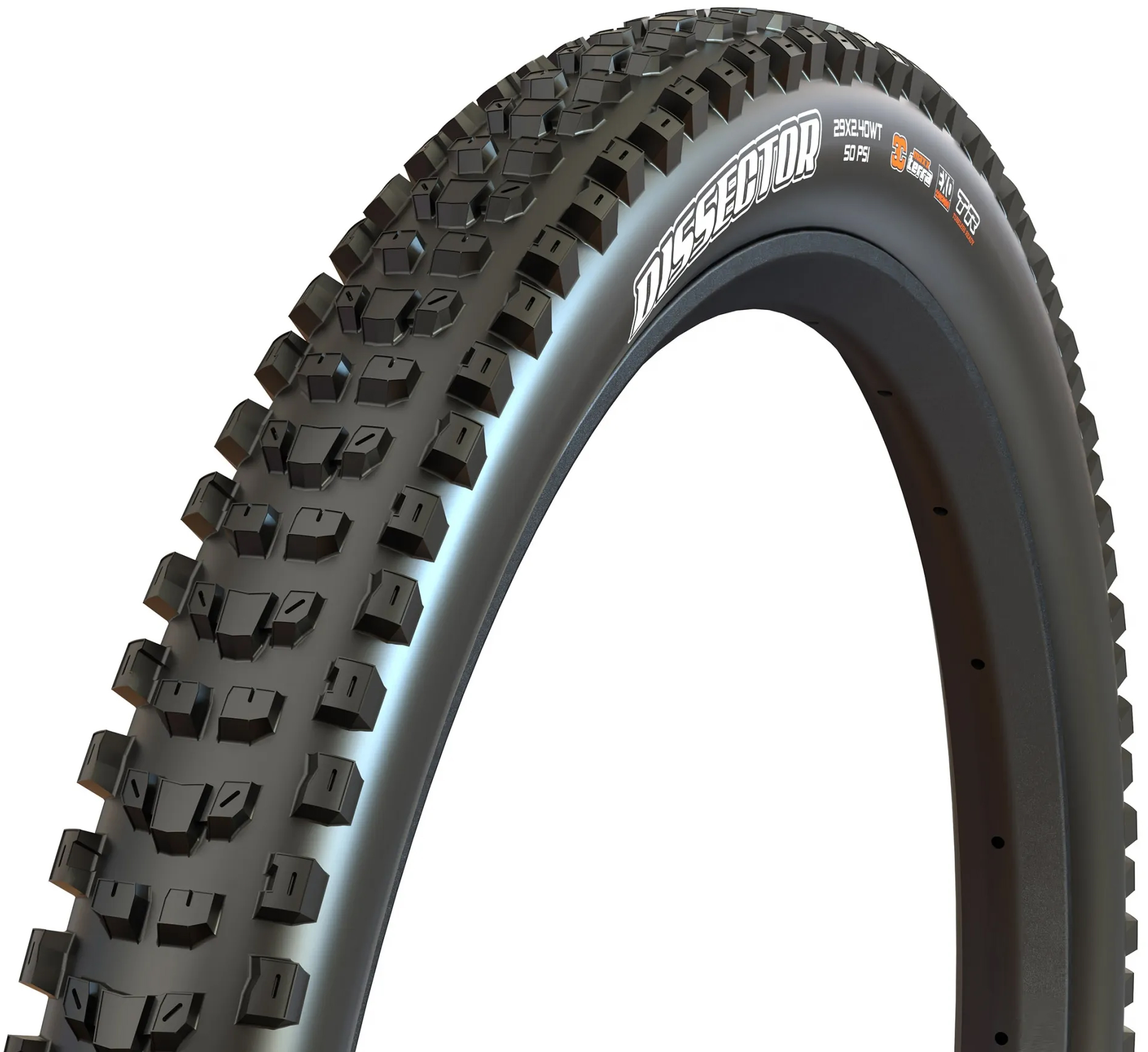 Покрышка 29x2.60 Maxxis DISSECTOR, TPI60, Foldable, 3CT/EXO+/TR фото 
