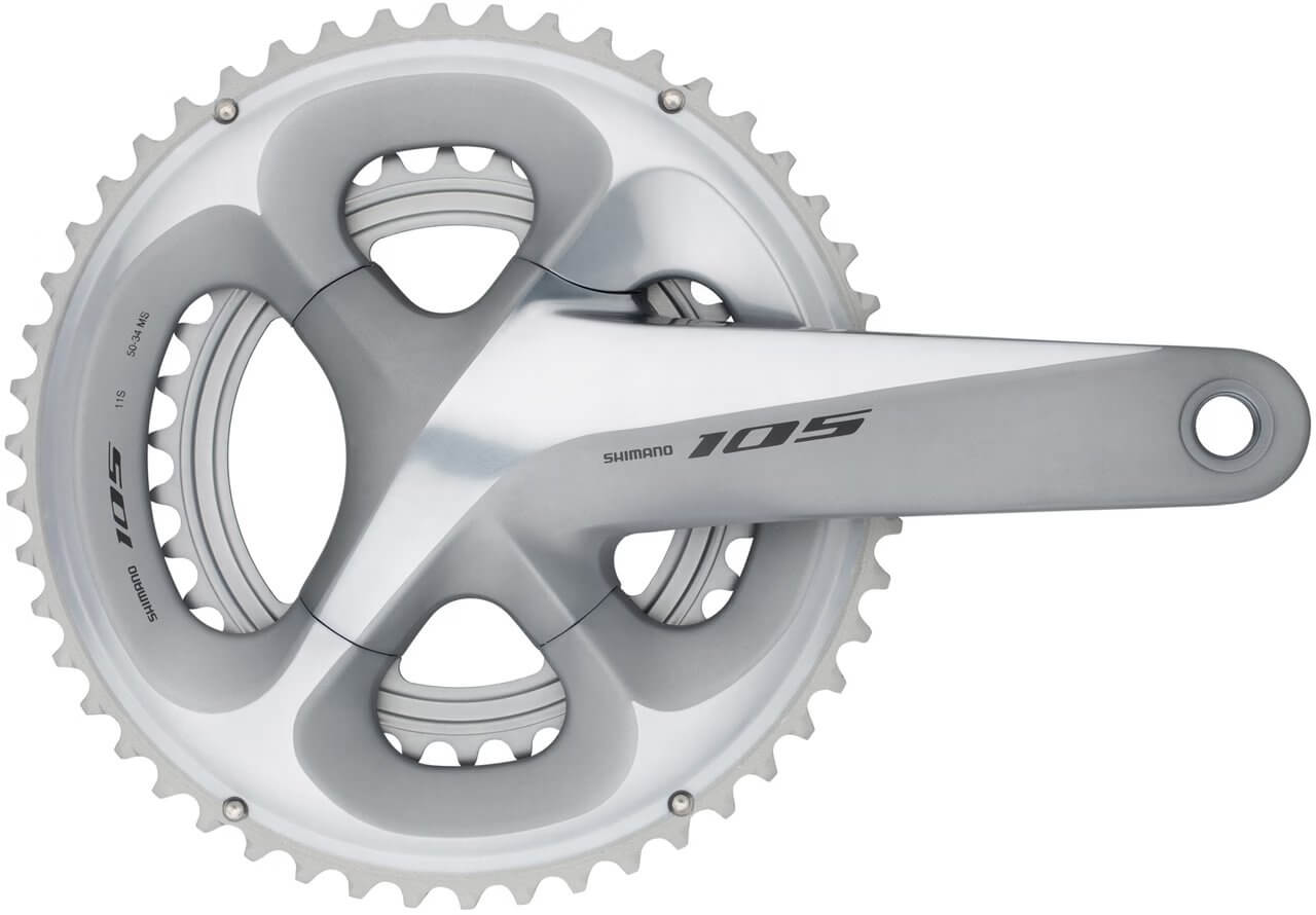 Шатуни Shimano FC-R7000 105, Hollowtech II, 172.5мм, 50Х34, без каретки фото 2