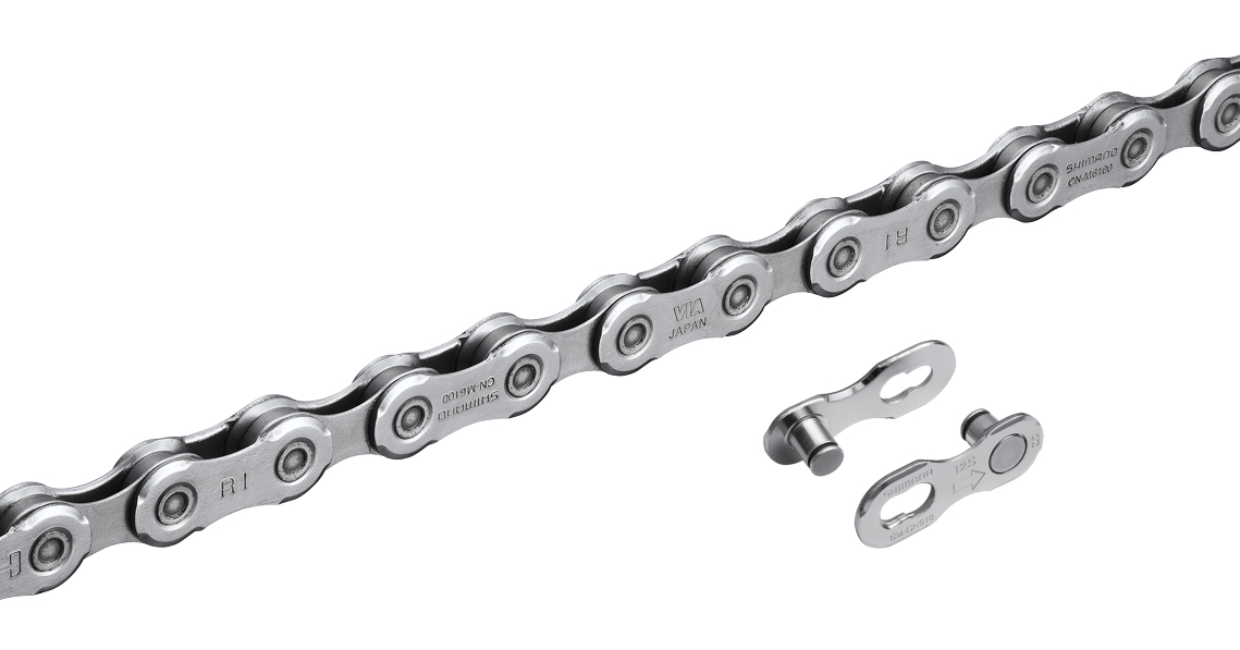 Ланцюг 116 лан. Shimano CN-M6100 DEORE, 12-шв., + QUICK-LINK фото 