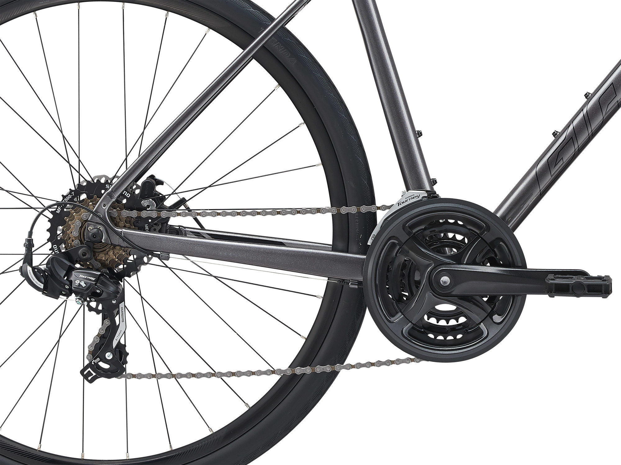 Велосипед 28" Giant ESCAPE 3 DISC рама - M Metallic Black A2 фото 5