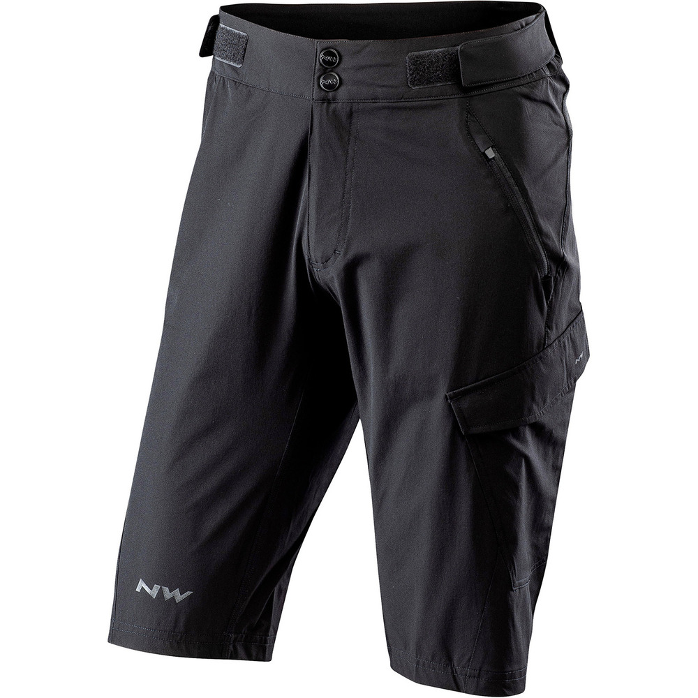 Велошорты Northwave Edge Baggy мужские, черные, S фото 