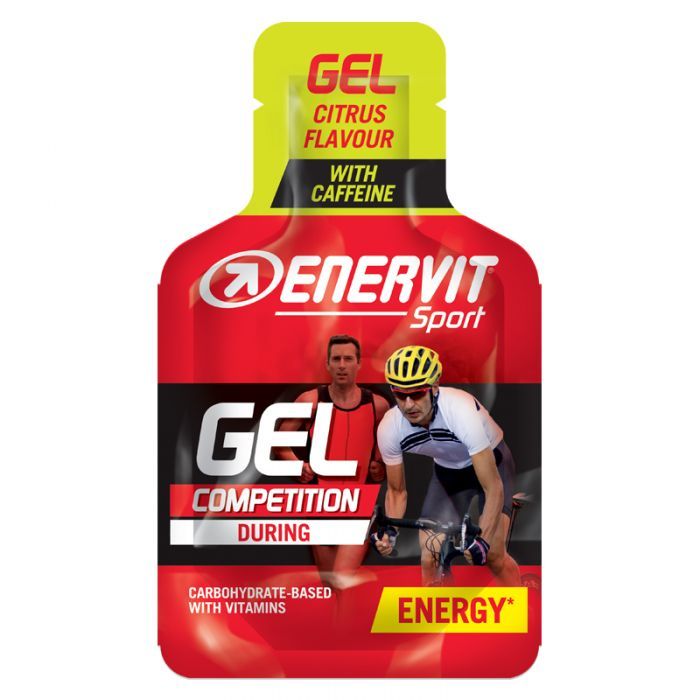 Гель Enervit Sport, цитрус з кофеїном (100мг), 25мл фото 