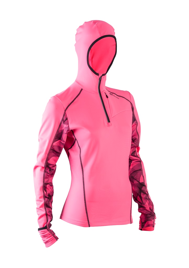 Кофта з капюшоном Sugoi LINEAR SPEEDSTER 4 жіноча, super pink (рожева), M фото 