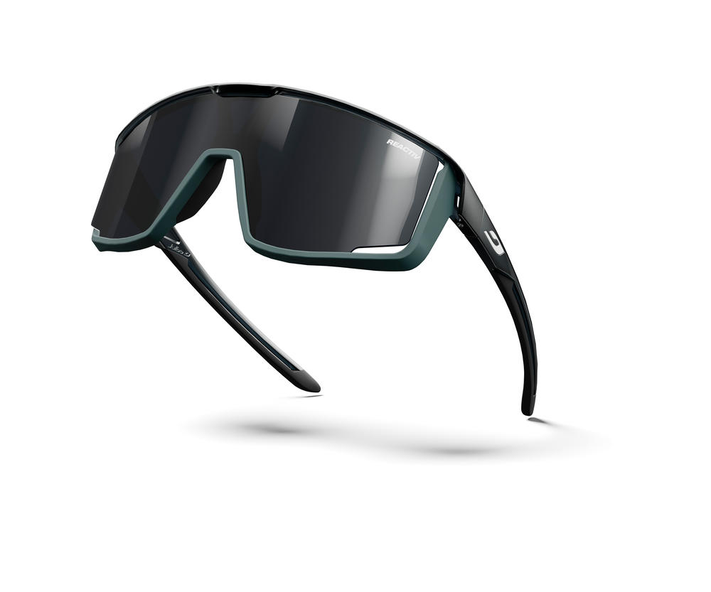 Очки Julbo FURY REACTIV PERFOMANCE 0-3, черно-зеленые, фотохромная линза фото 6
