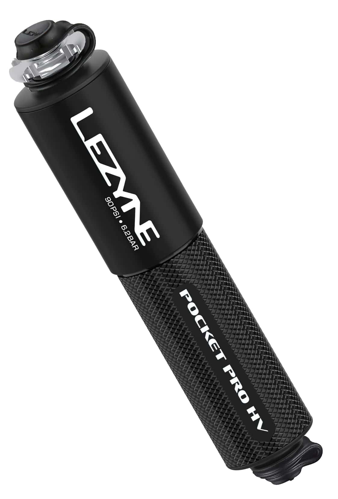 Мининасос Lezyne POCKET DRIVE PRO HV, 90psi, черный матовый фото 