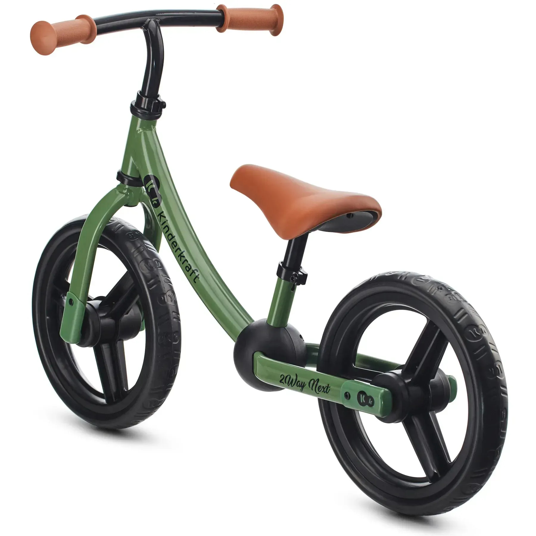 Беговел 12" Kinderkraft 2Way Next Light Green фото 6