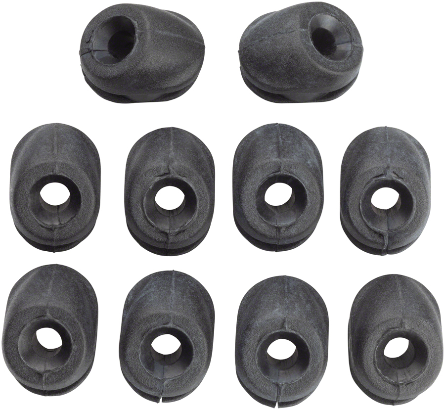 Заглушка и направляющие в раму JAGWIRE CHA158, 3mm Shimano Di2 (8mm Frame), черные (10шт) фото 
