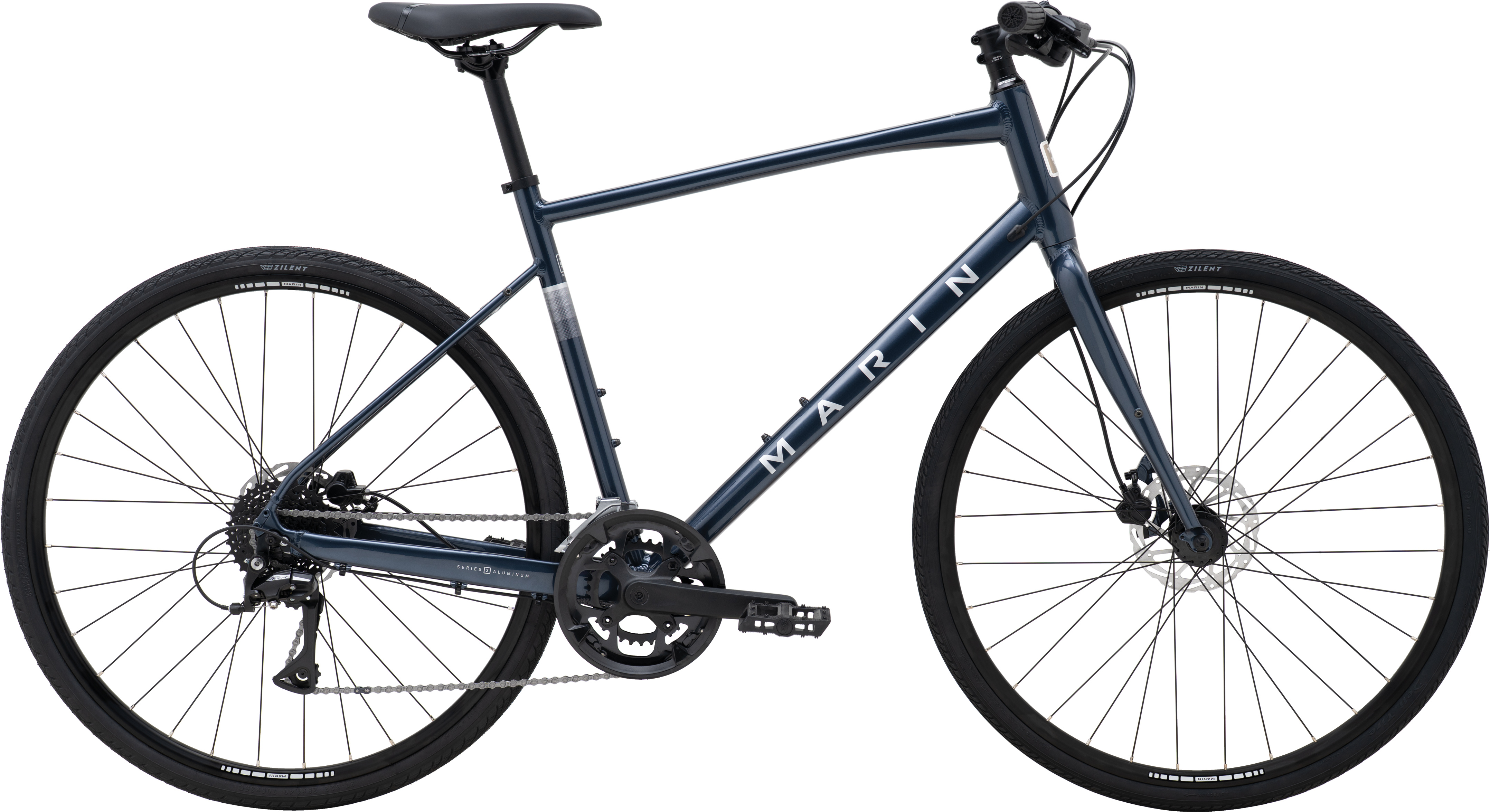 Велосипед 28" Marin FAIRFAX 2 рама - L BLUE SILVER B6 фото 