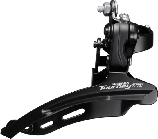 Переключатель пер. Shimano FD-TZ510 DOWN-SWING, нижняя тяга, 48Т, 31,8мм, для 3x6/7 фото 