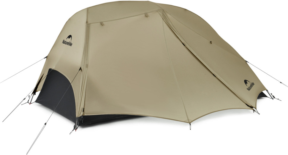 Палатка двухместная Naturehike Star River UL CNK2450WS022, коричневая фото 