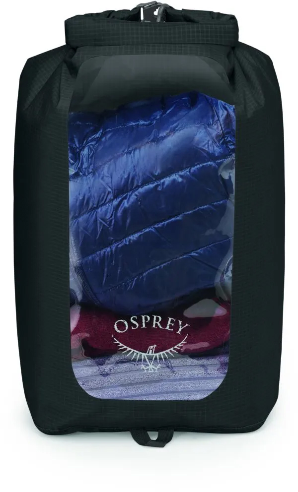 Гермомішок Osprey DRYSACK 20L w/Window Black O/S фото 2