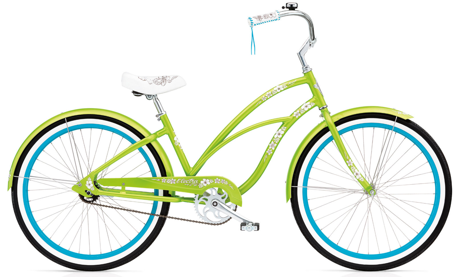 Велосипед 26 "Electra Hawaii Custom 3i (Alloy) Ladies 'Lime metallic