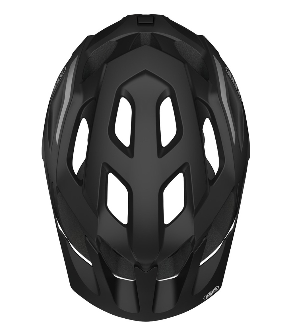 Шлем ABUS MOUNTK 2.0, размер M (53-58 см), Deep Black, черный фото 3