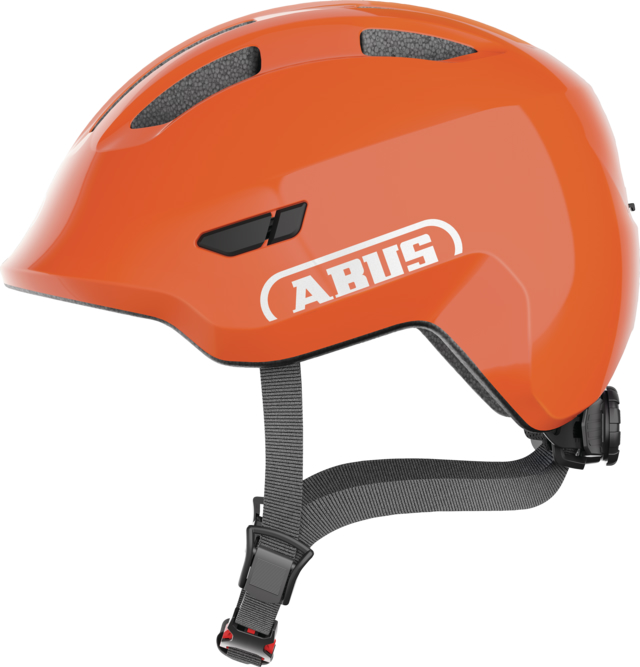 Шлем детский ABUS SMILEY 3.0, размер M (50-55 см), Shiny Orange фото 