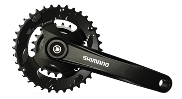 Шатуны Shimano FC-MT101-2 36Х22Т 175мм, CL-48.8мм фото 1