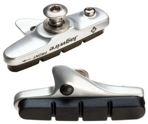 Колодки гальмівні шосс. v-br. JAGWIRE Sleek Pro Road JS453APS - Silver (сумісних. З Shimano, SRAM) фото 
