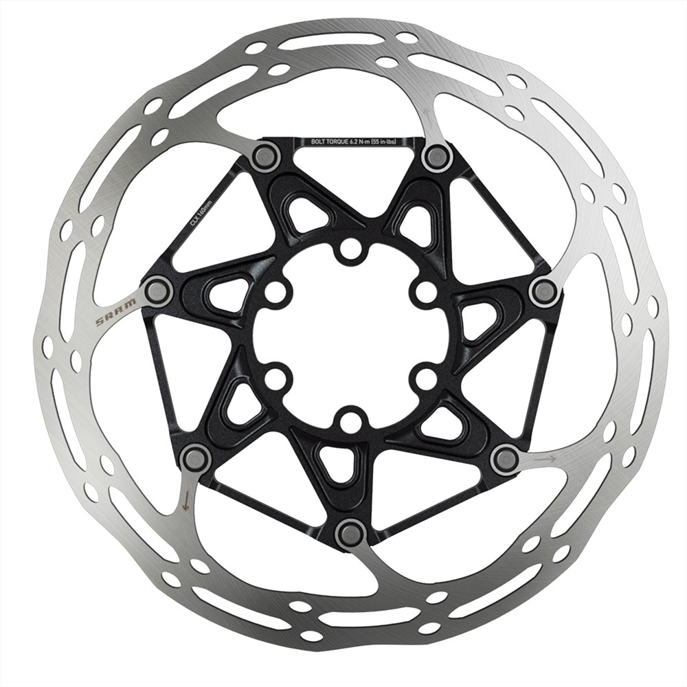 Ротор Sram CENTERLINE X ROUNDED, двухсоставной, 160 мм, 6 болтов фото 