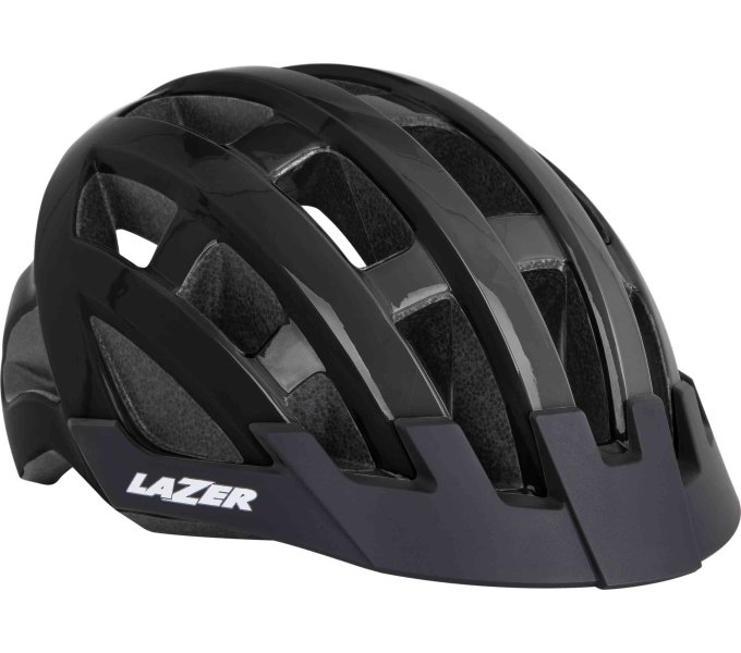 Шлем LAZER Compact, черный, размер 54-61см