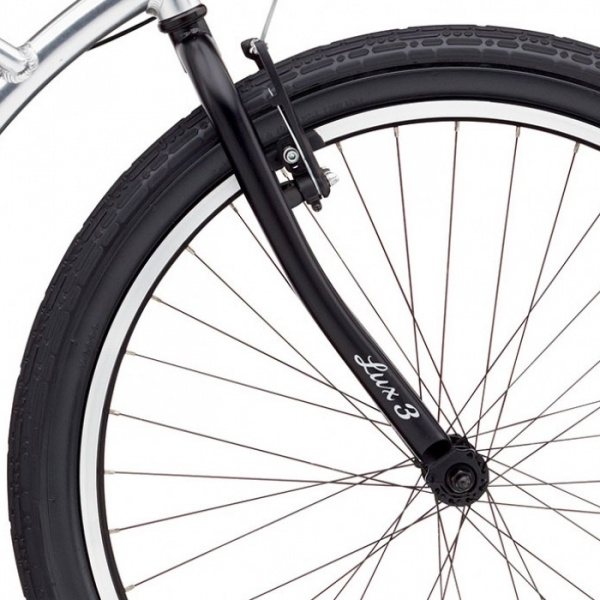 Велосипед 26 "Electra Cruiser Lux 3i Men's Silver фото 3