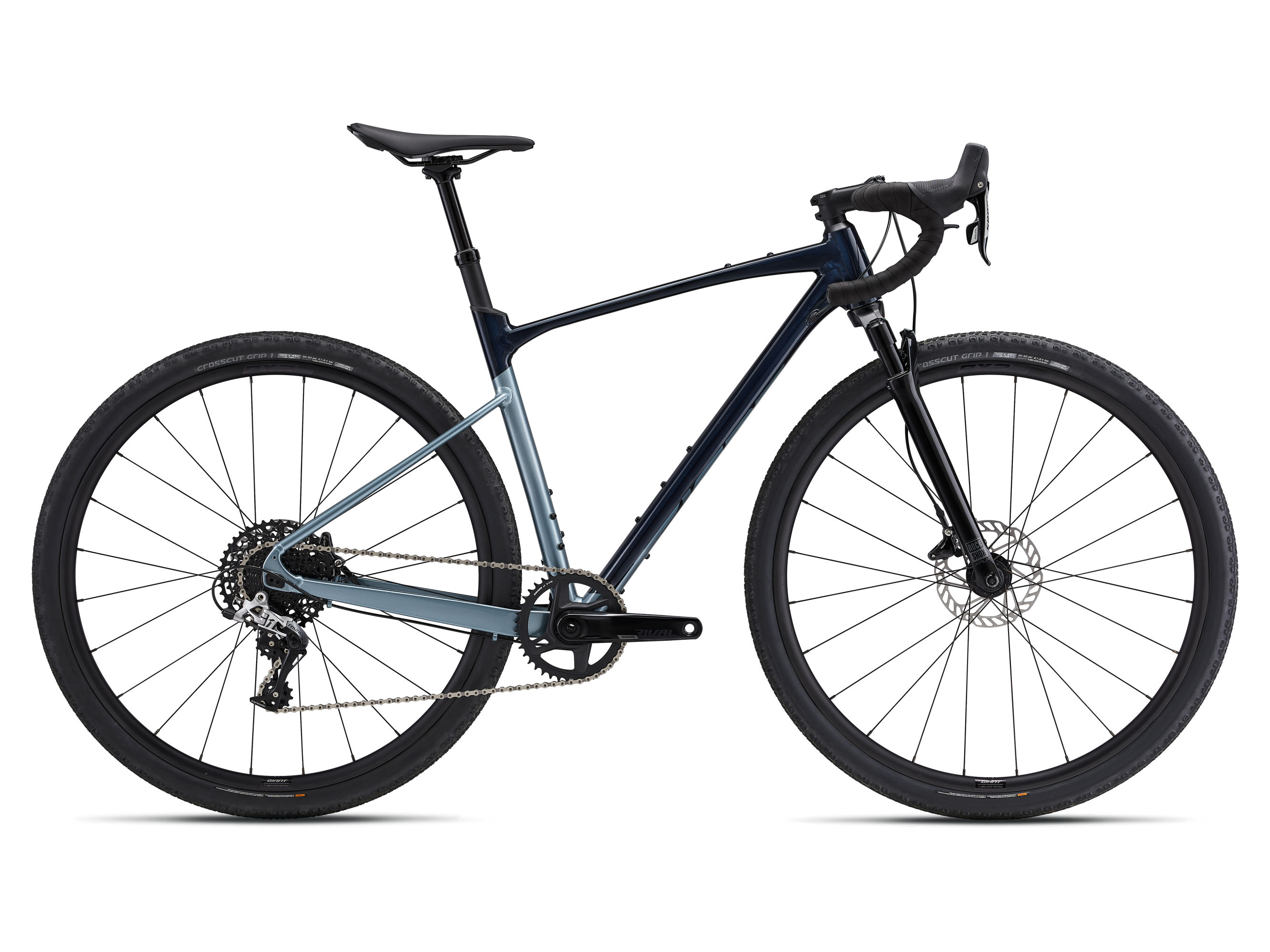 Велосипед 28" Giant REVOLT X 1 рама - M 2023 Gloss Cold Night/Aged Denim фото 