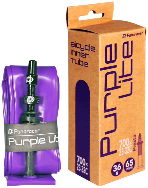 Камера 700x23/32C Panaracer TPU Purple Lite, Presta 65 мм фото 