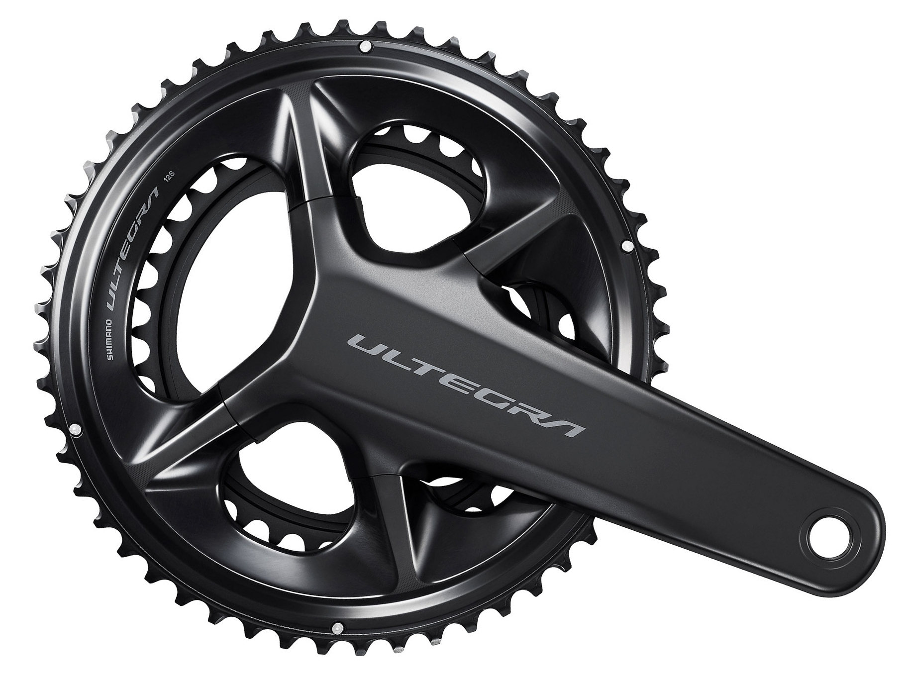 Шатуны Shimano FC-R8100 ULTEGRA, Hollowtech II, 172.5 мм, 52x36, 12-ск., без каретки фото 