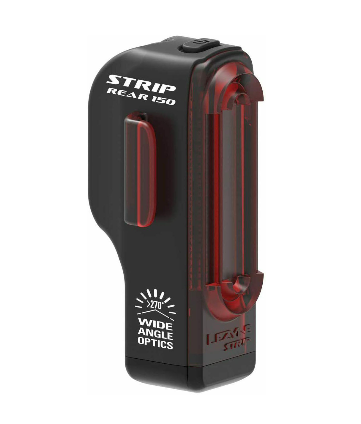 Мигалка задняя Lezyne STRIP DRIVE REAR, 150 люмен, 11 режимов, черная фото 