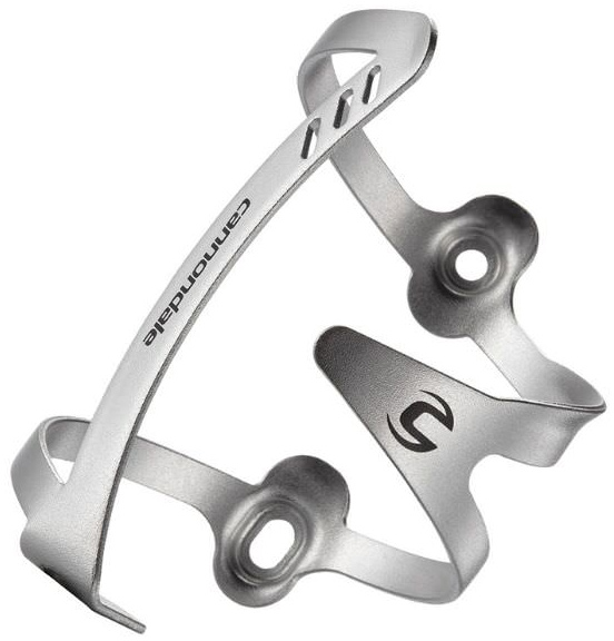 Тримач фляги Cannondale CAGE ALUMINUM для двоподвісних іскладних рам сріблястий фото 