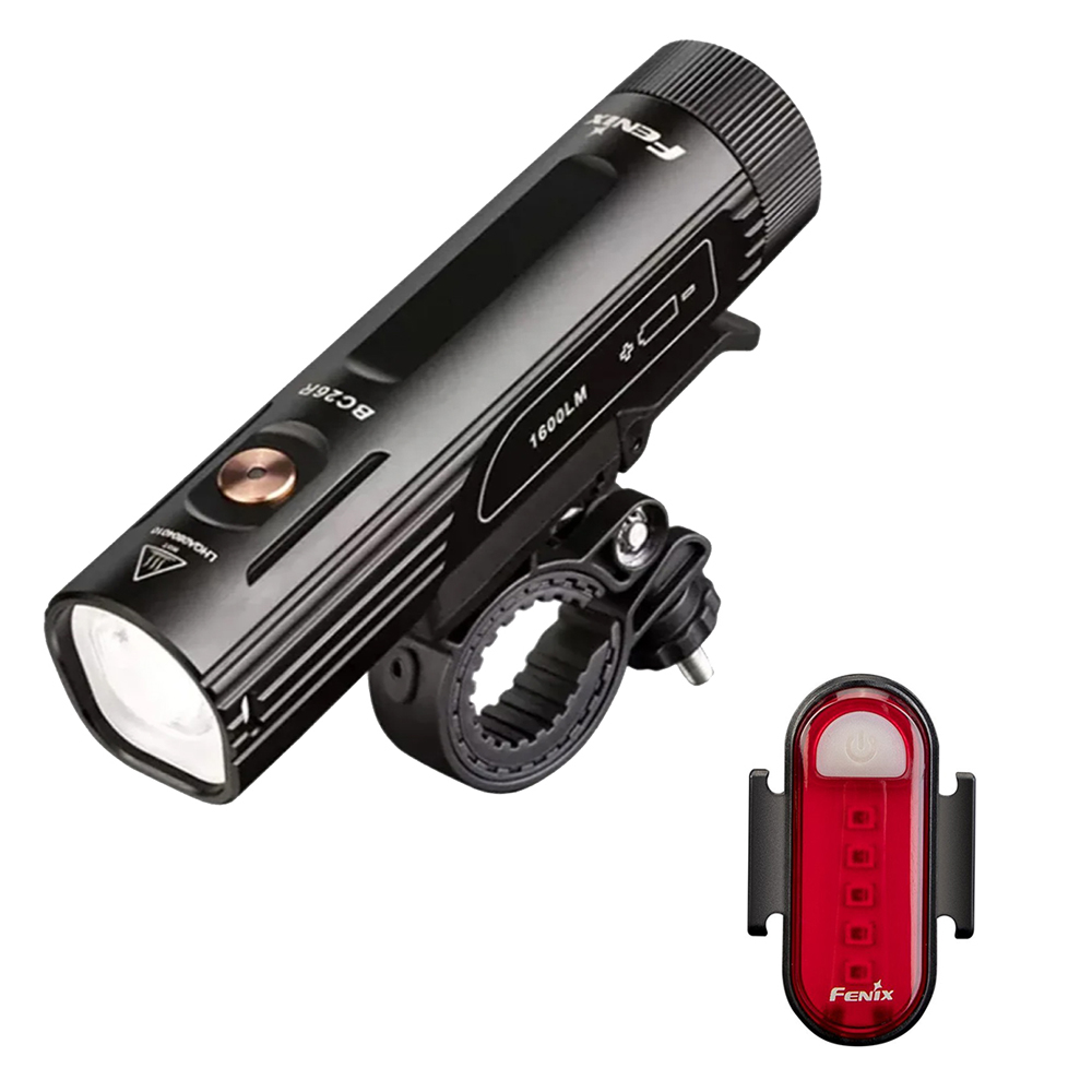Комплект велофара + мигалка Fenix BC26R+BC05RV20 фото 3