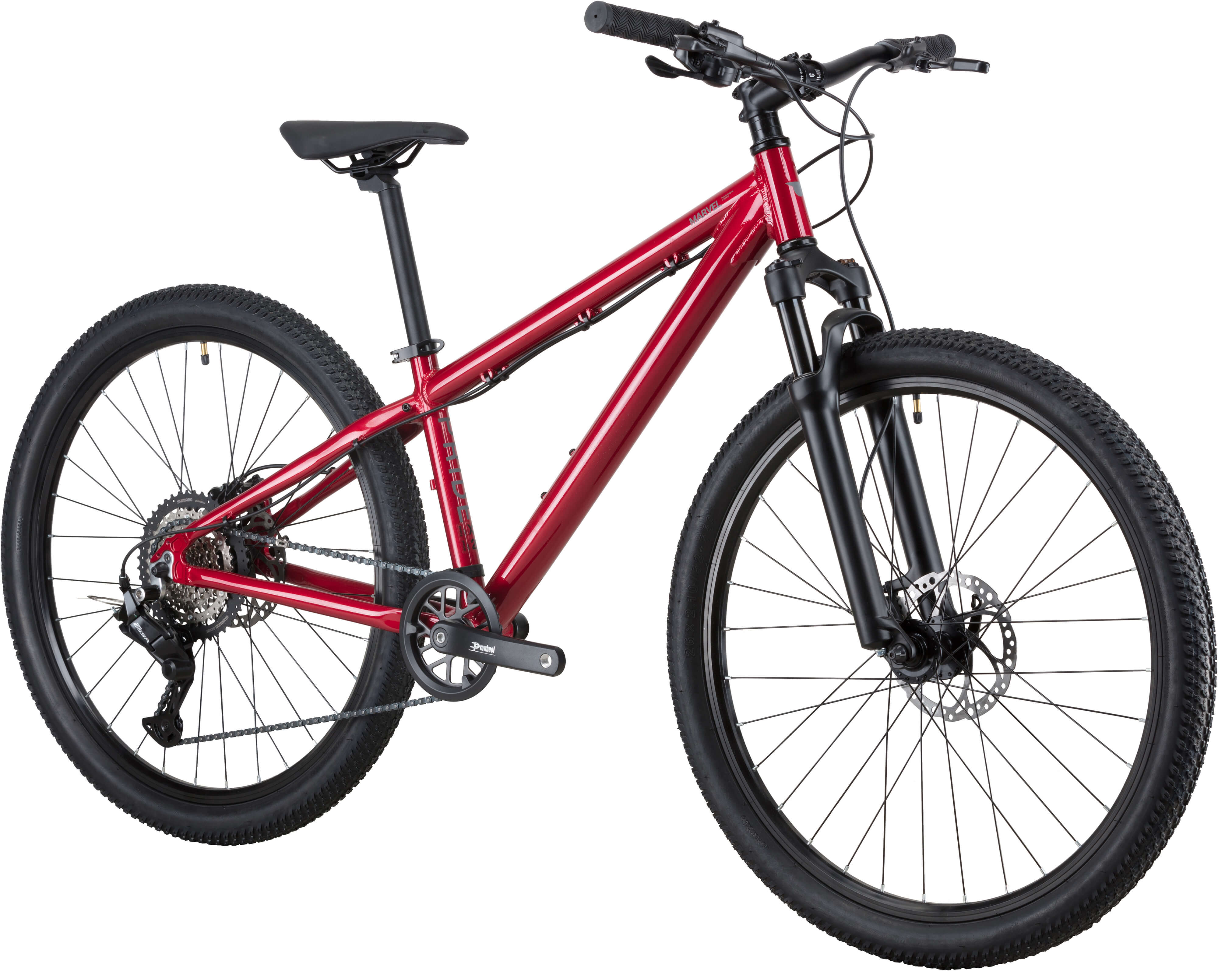 Велосипед 26" Pride MARVEL 6.2 рама - XS червоний A5 фото 2