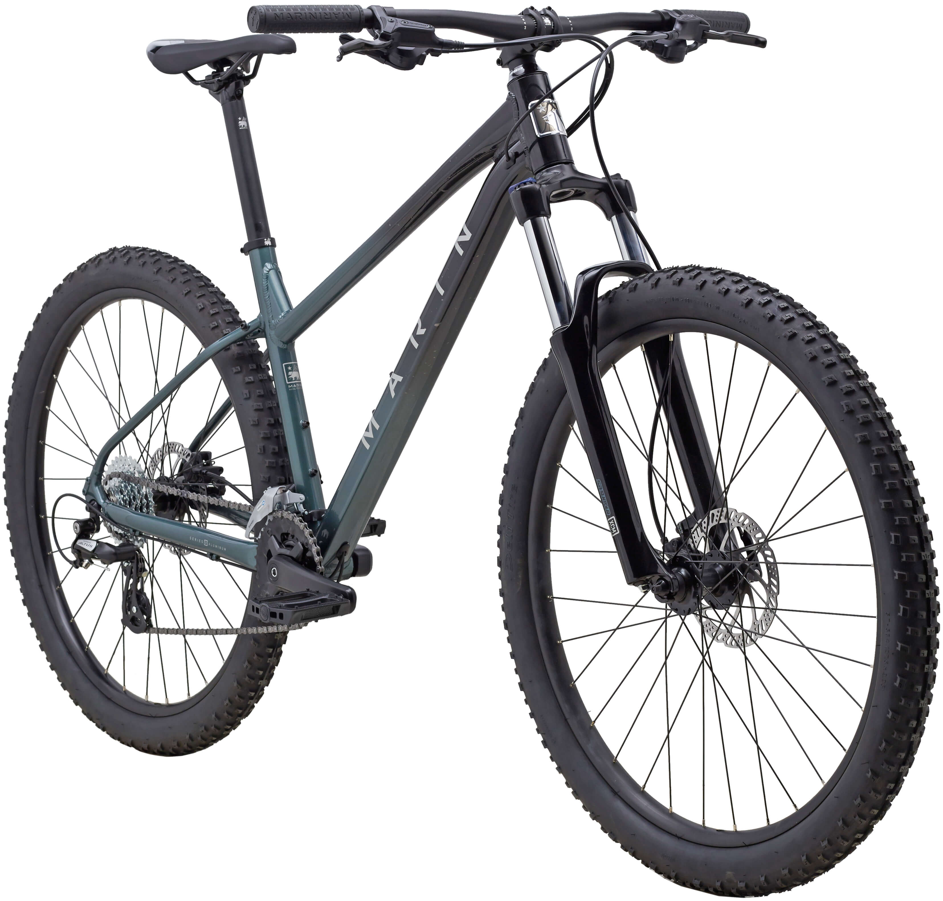 Велосипед 27,5" Marin WILDCAT TRAIL WFG 3 рама - S BLACK A4 фото 2
