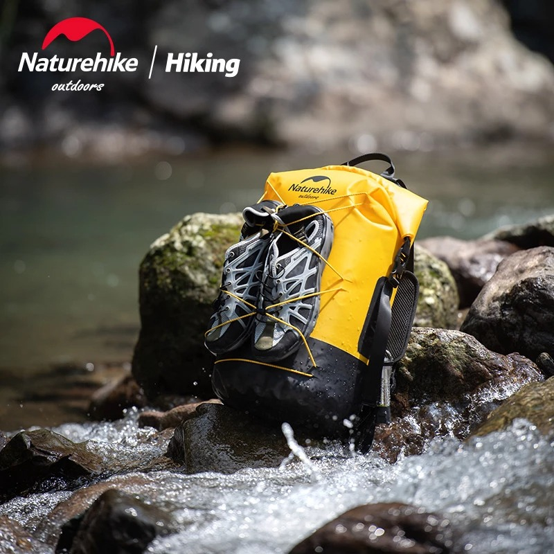 Герморюкзак Naturehike NH21FSB04, 30 л, бежевий фото 4