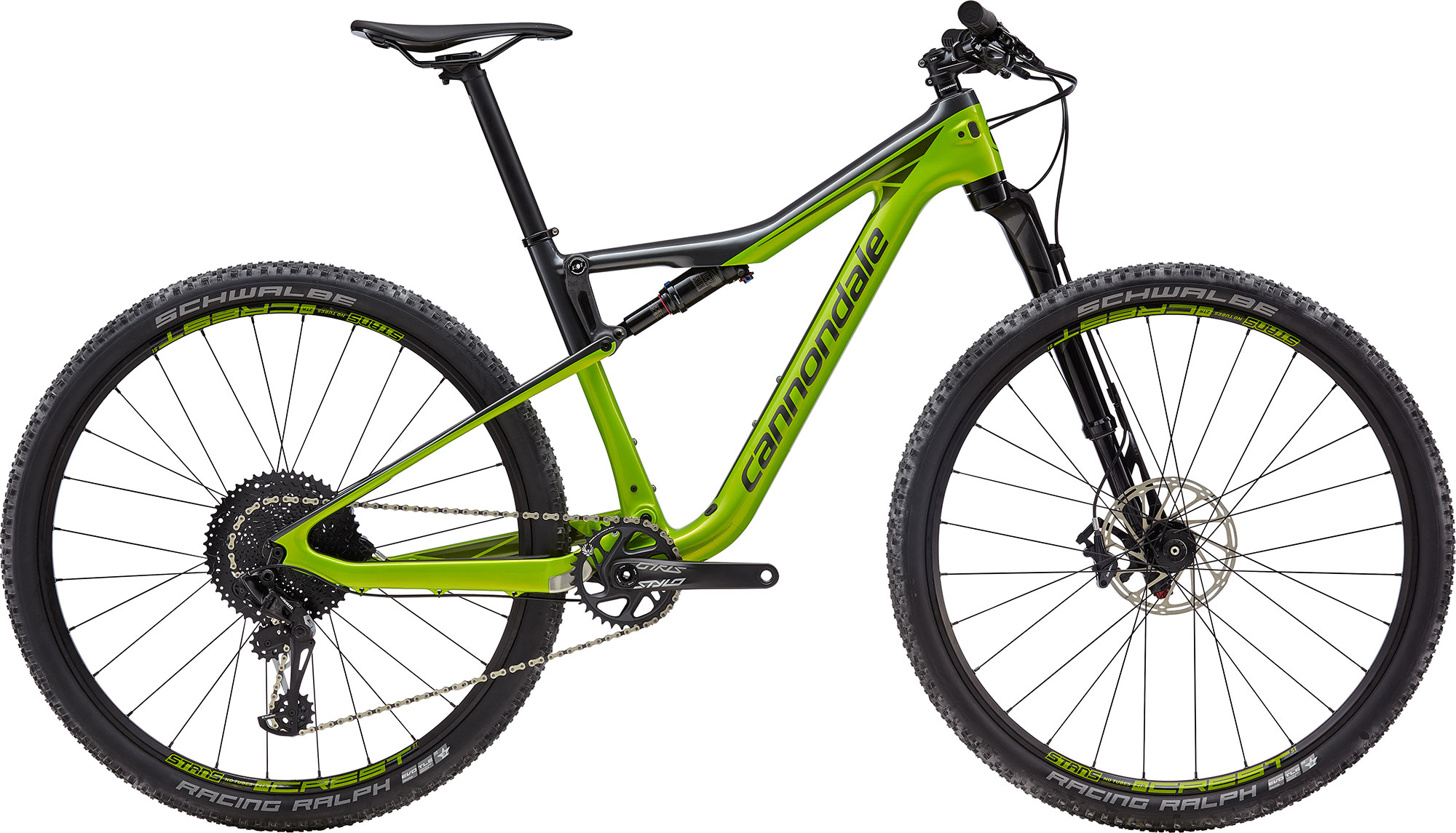 Велосипед 29" Cannondale SCALPEL SI Carbon 4 рама - M 2019 AGR салатовый фото 