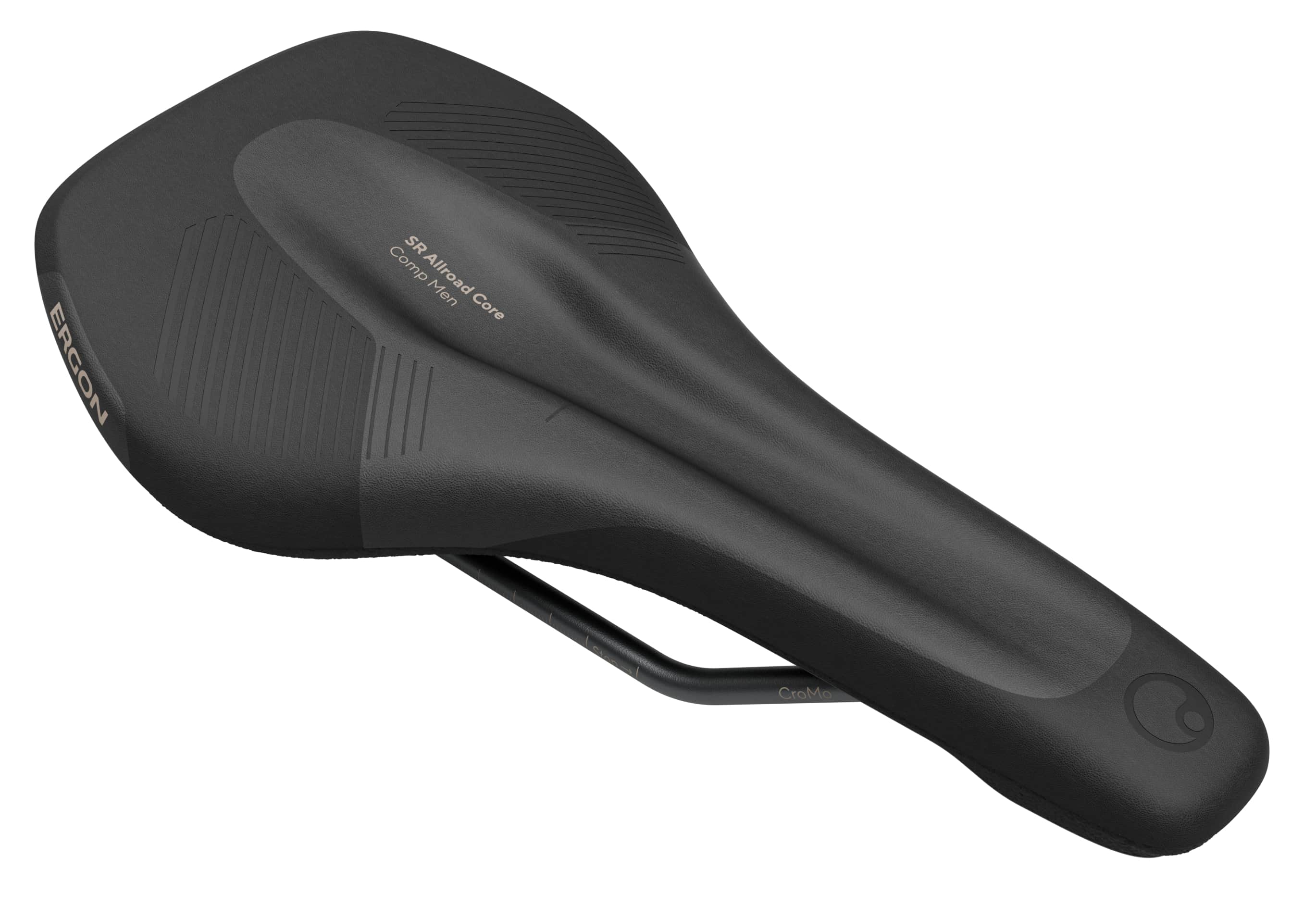 Седло Ergon SR Allroad Core Comp Men S/M, 139 мм, черно-серое фото 