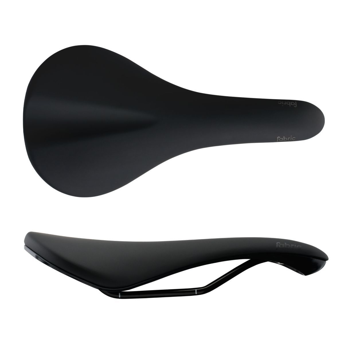 Седло Fabric SCOOP RADIUS ELITE база нейлон, cr-mo рейлы, 142мм, черное фото 1