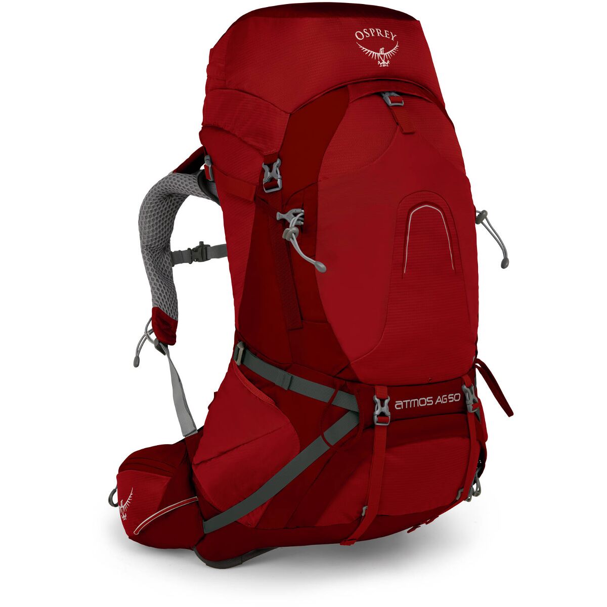 Рюкзак Osprey Atmos AG 50 M Rigby Red червоний фото 