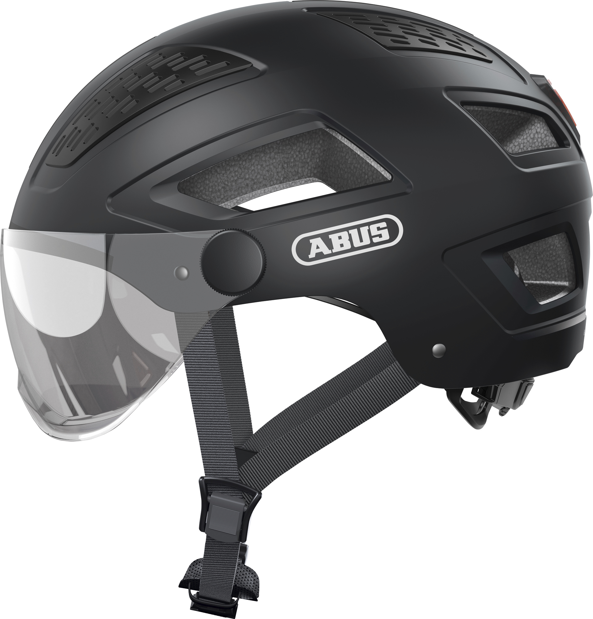 Шлем ABUS HYBAN 2.0 ACE, размер XL (58-63 см), Velvet Black, черный фото 
