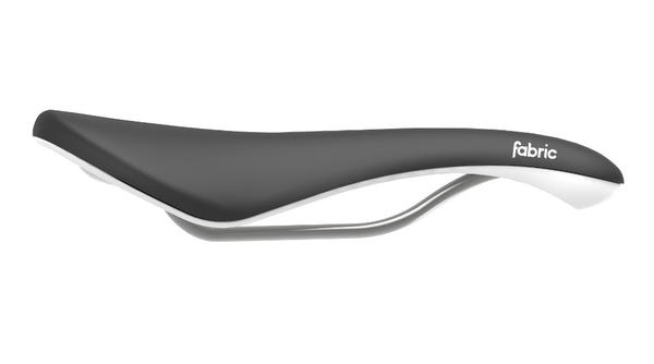 Сідло Fabric SCOOP SHALLOW ELITE 142мм, чорно-біле фото 