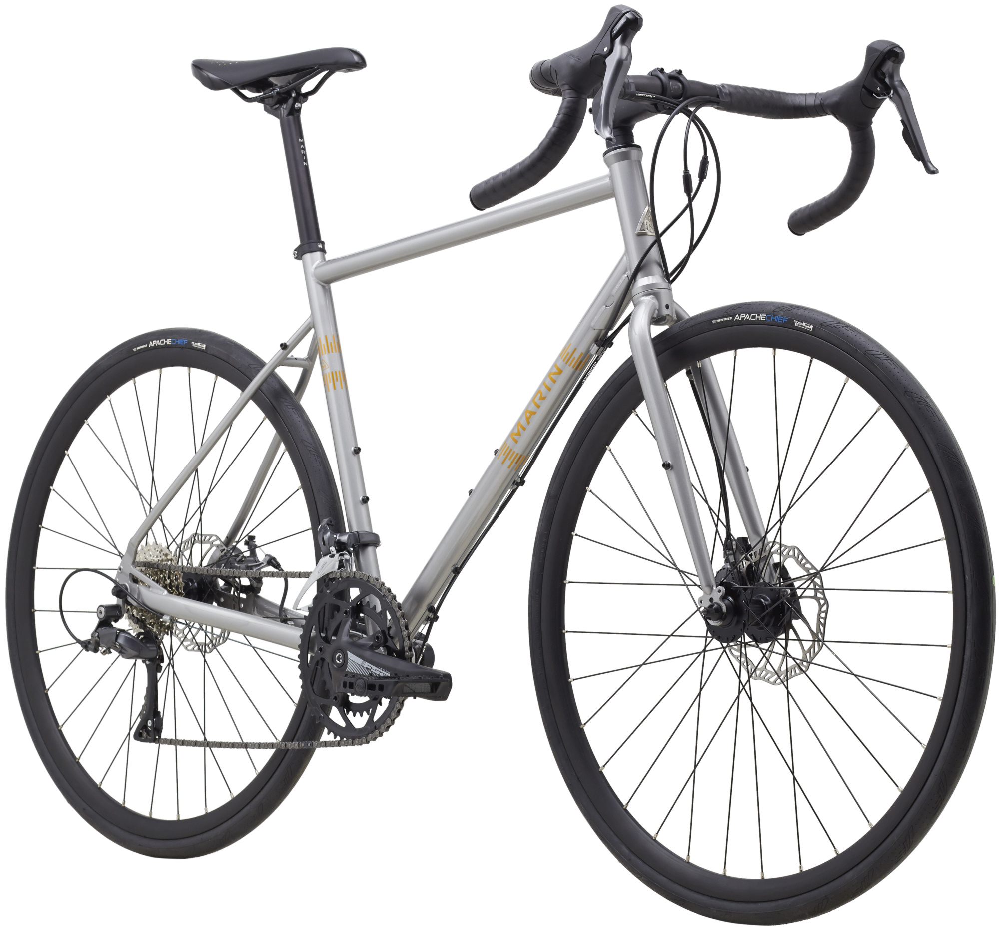 Велосипед 28" Marin NICASIO рама - 52см 2024 Silver фото 2