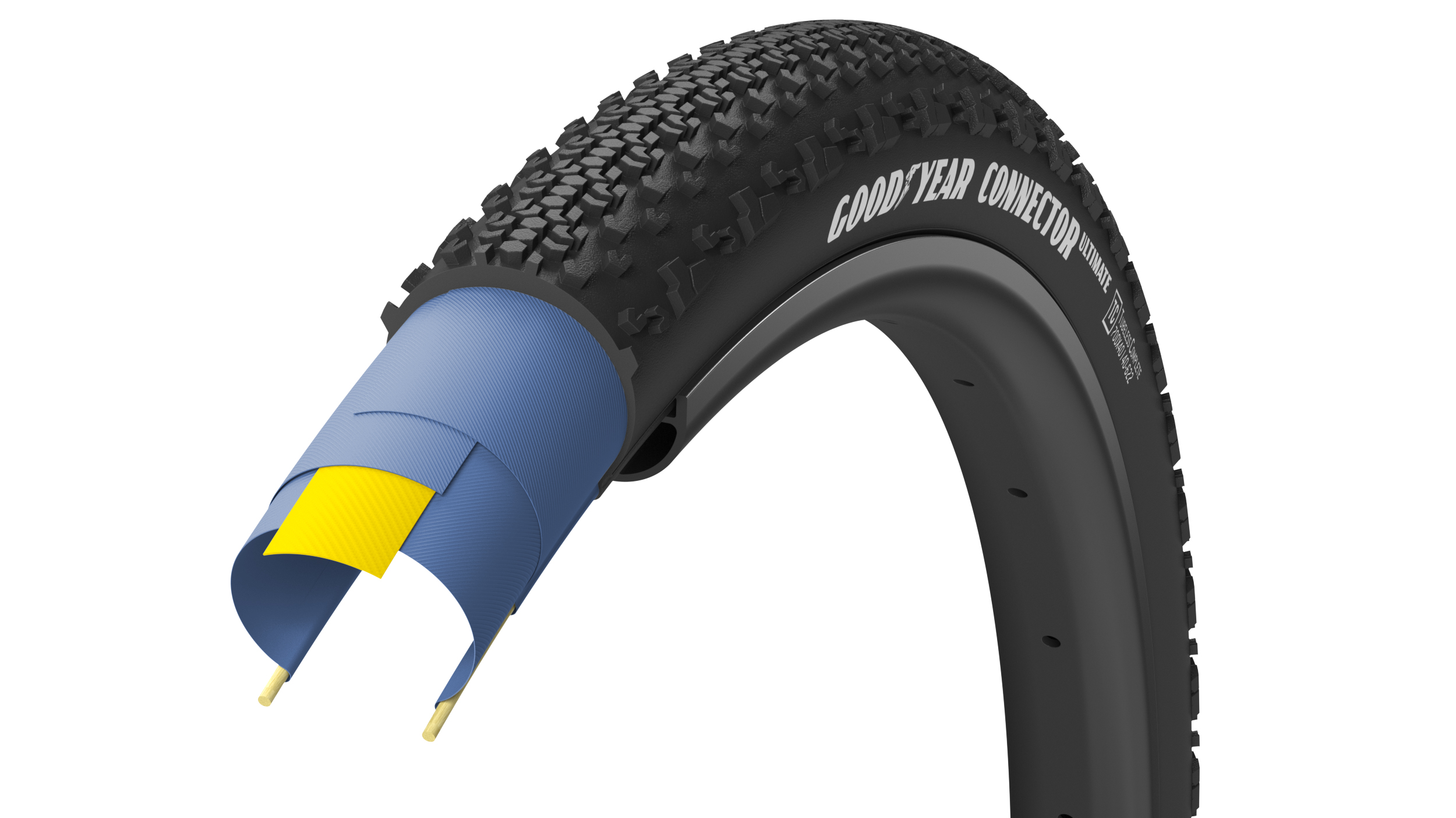 Фотографія Покришка 650x50 (50-584) GoodYear CONNECTOR tubeless complete, folding, black, 120tpi 1 Покришка 650x50 (50-584) GoodYear CONNECTOR tubeless complete, folding, black, 120tpi фото 1