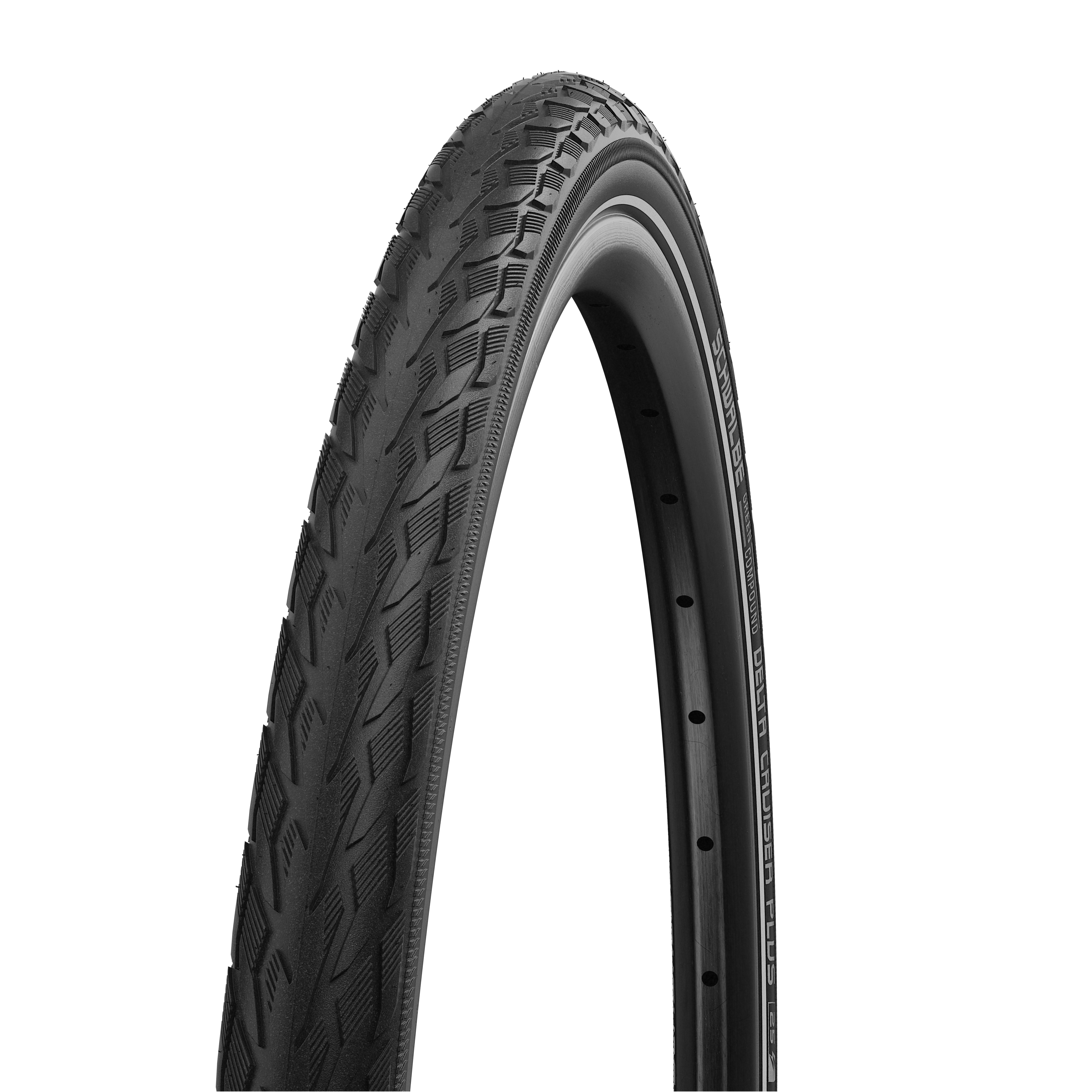 Покрышка 28x1.10 700x28C (28-622) Schwalbe DELTA CRUISER PLUS PunctureGuard Active B/B+RT HS431 SBC, 50EPI фото 