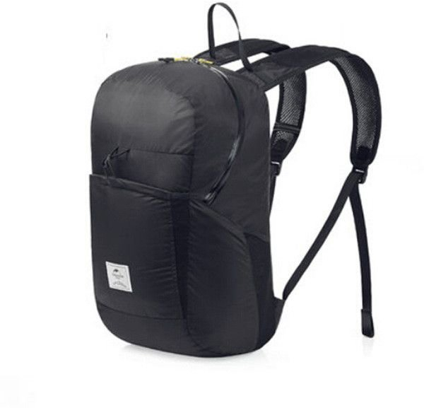 Рюкзак Naturehike Ultralight NH17A017-B, 22 л, чорний фото 