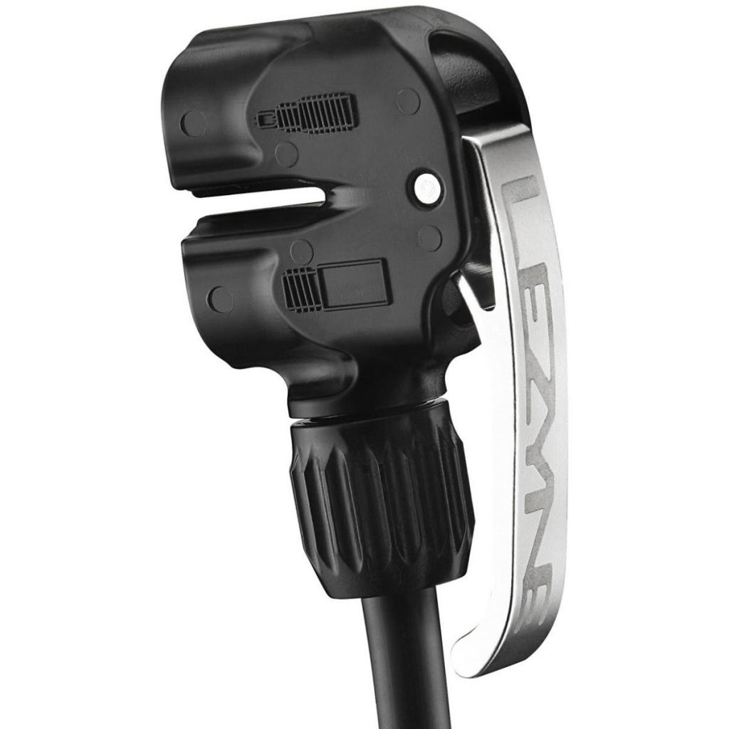 Насос напольный Lezyne MACRO FLOOR DRIVE DV, стальной с манометром, 220psi, FV/AV/DV, черный фото 3