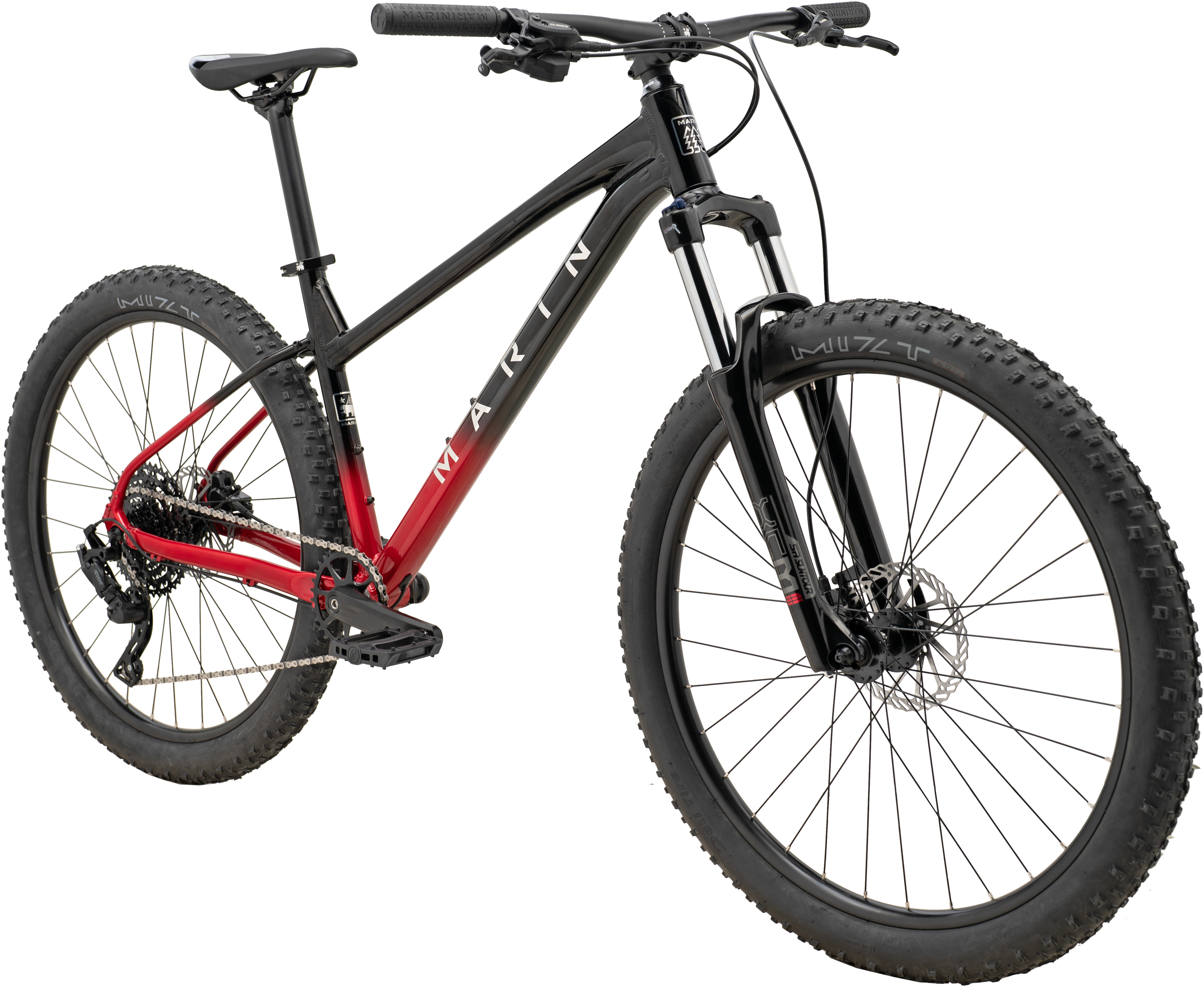 Велосипед 27,5" Marin WILDCAT TRAIL 3 рама - L RED/BLACK A5 фото 2
