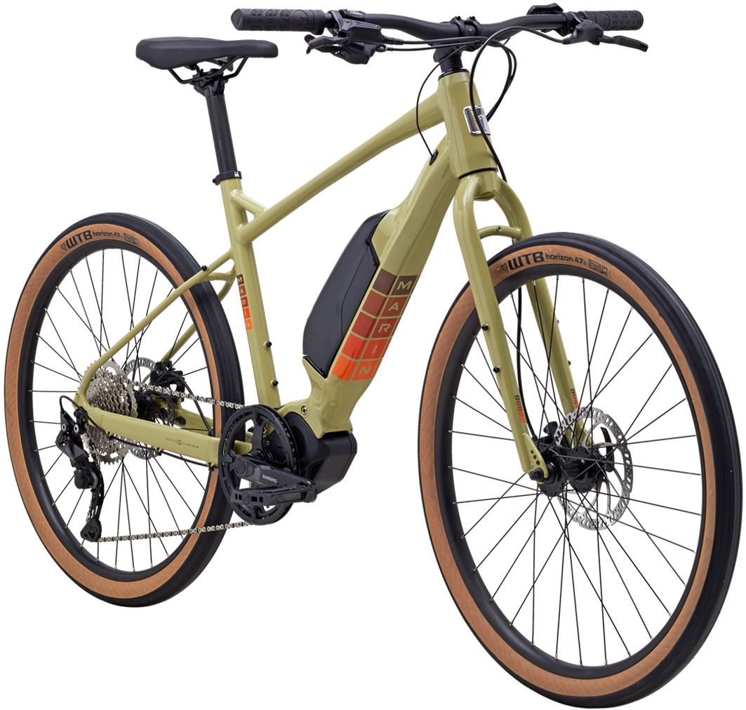 Електровелосипед 27,5" Marin SAUSALITO E1 рама - XL 2023 Gloss Tan/Brown/Orange фото 2