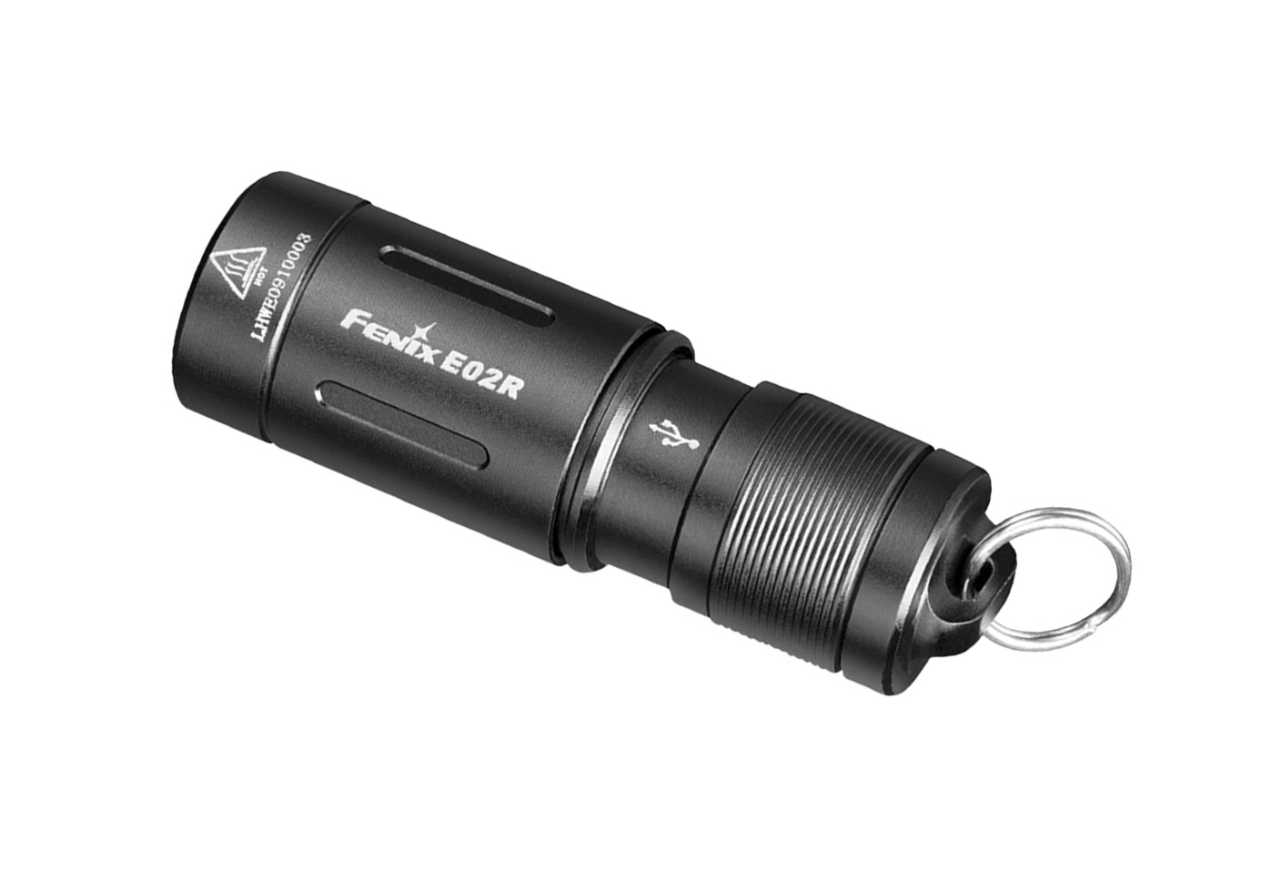 Ліхтар ручний Fenix E02R, чорний фото 2