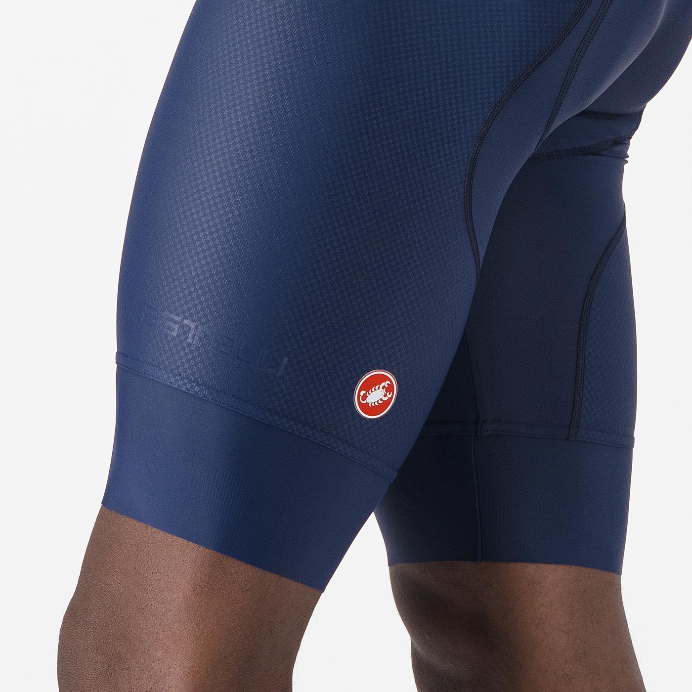 Велотруси Castelli Competizione 2 на лямках чоловічі belgian blue/white S фото 5